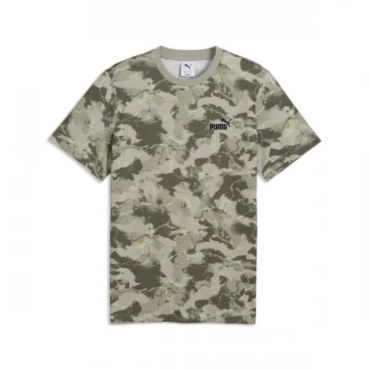 Foto van product PUMA Shirt 'Camo' taupe / geel / groen
