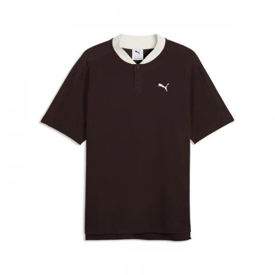 Foto van product PUMA Shirt chocoladebruin / wit