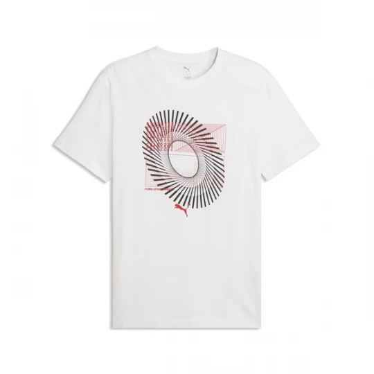Foto van product PUMA Shirt 'Circular' rood / zwart / wit