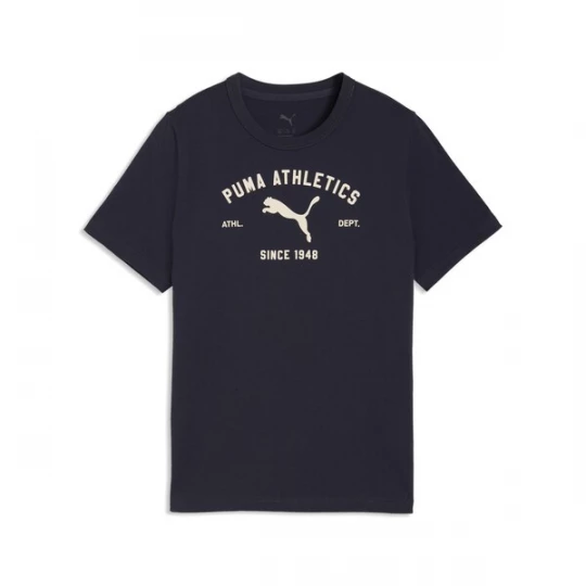 Foto van product PUMA Shirt 'Class' donkerblauw / wit