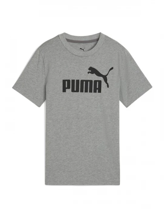 Foto van product PUMA Shirt 'ESS No. 1' grijs gemêleerd / zwart