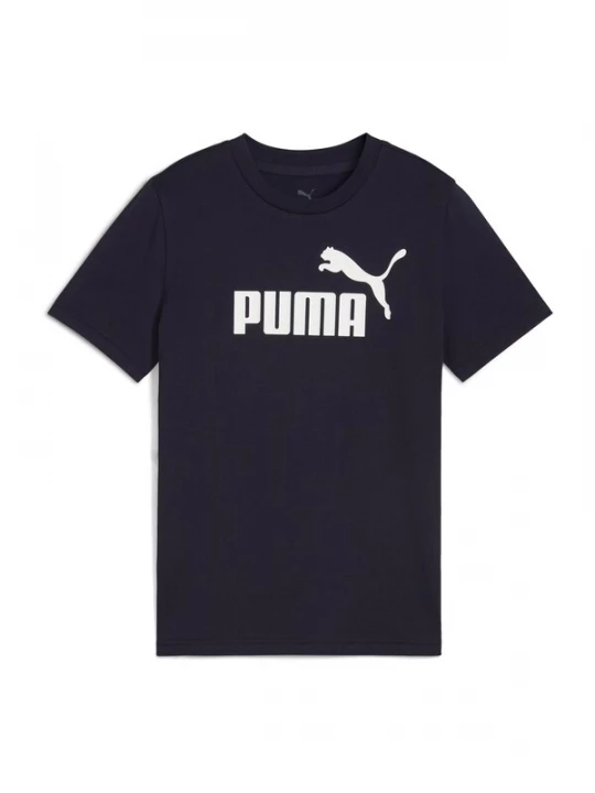 Foto van product PUMA Shirt 'ESS No. 1' nachtblauw / wit