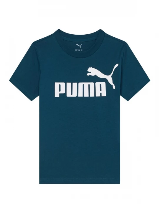 Foto van product PUMA Shirt 'ESS No. 1' petrol / wit