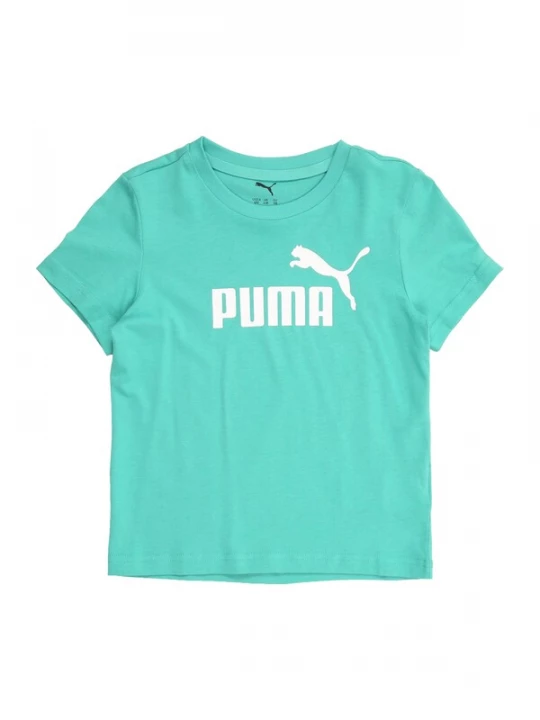 Foto van product PUMA Shirt 'ESS No. 1' turquoise / wit