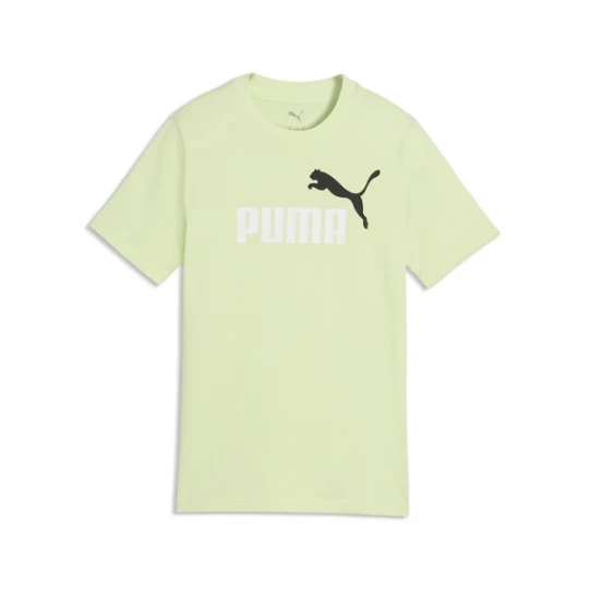 Foto van product PUMA Shirt 'Essentials Colour No.1' lichtgroen / zwart / wit