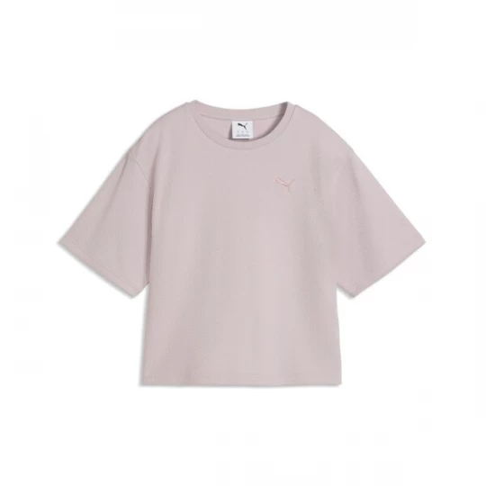 Foto van product PUMA Shirt 'Essentials Elevated' pastelroze