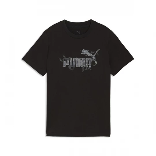 Foto van product PUMA Shirt 'Essentials' grijs / donkergrijs / zwart / wit