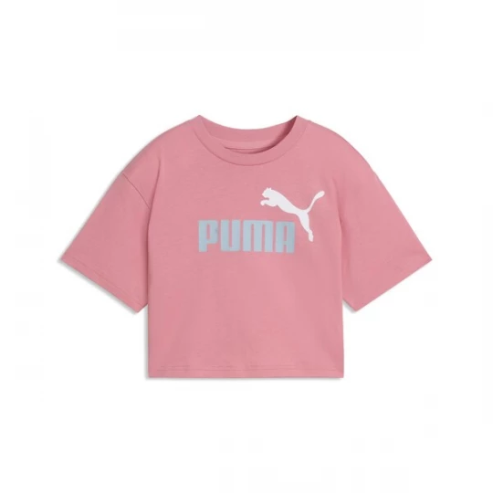 Foto van product PUMA Shirt 'Essentials No. 1' duifblauw / rosa / wit