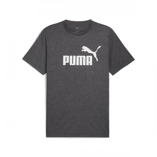 Foto van product PUMA Shirt 'Essentials No. 1' grijs gemêleerd / wit