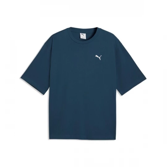 Foto van product PUMA Shirt 'Essentials' petrol / wit