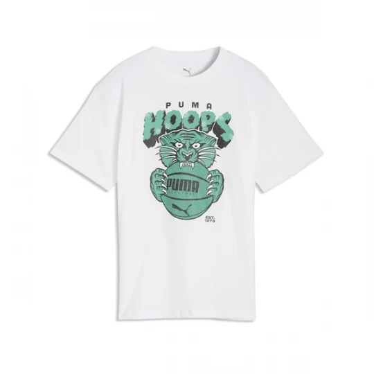 Foto van product PUMA Shirt 'Flagrant Foul' jade groen / zwart / wit