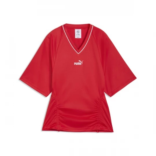 Foto van product PUMA Shirt 'FUTURE.ARCHIVE' vuurrood / wit