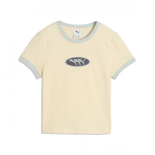 Foto van product PUMA Shirt 'FUTURE.PUMA.ARCHIVE' navy / lichtblauw / lichtgeel