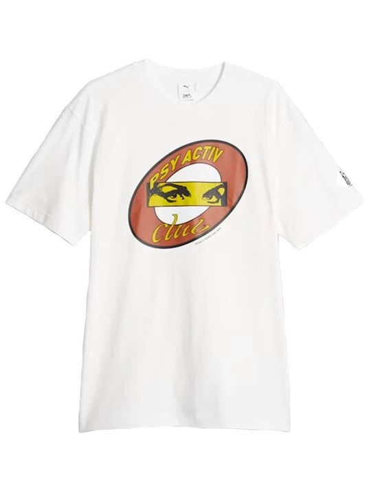 Foto van product PUMA Shirt geel / zwart / wit