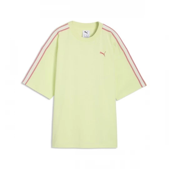 Foto van product PUMA Shirt lichtgroen / roestrood / wit