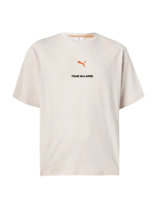 Foto van product PUMA Shirt 'McLaren Racing' mandarijn / zwart / wolwit