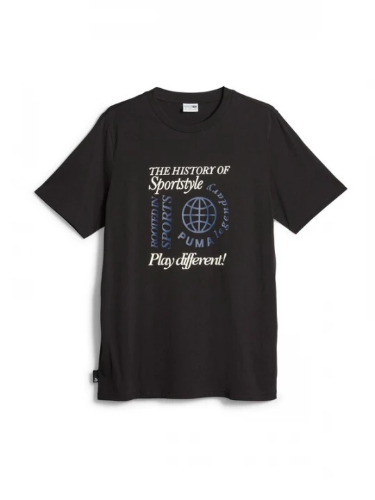 Foto van product PUMA Shirt navy / zwart / wit