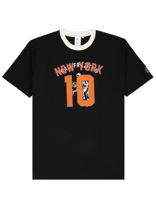Foto van product PUMA Shirt oranje / zwart / wit