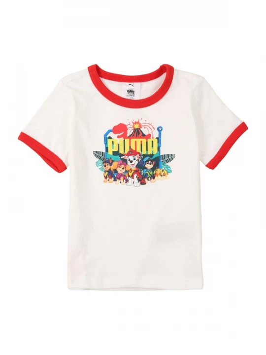 Foto van product PUMA Shirt 'PUMA X PAW PATROL' turquoise / geel / rood / wit
