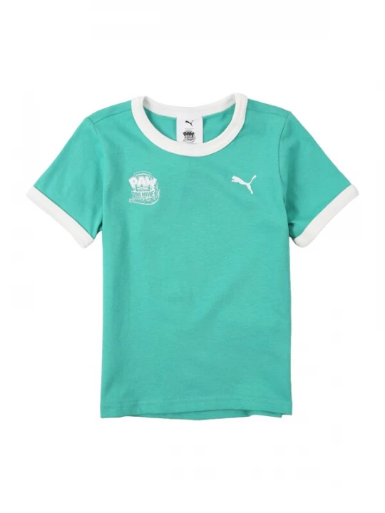 Foto van product PUMA Shirt 'PUMA X PAW PATROL' turquoise / geel / rood / wit