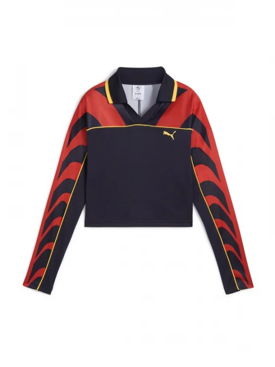 Foto van product PUMA Shirt 'Road To Unity' navy / geel / rood