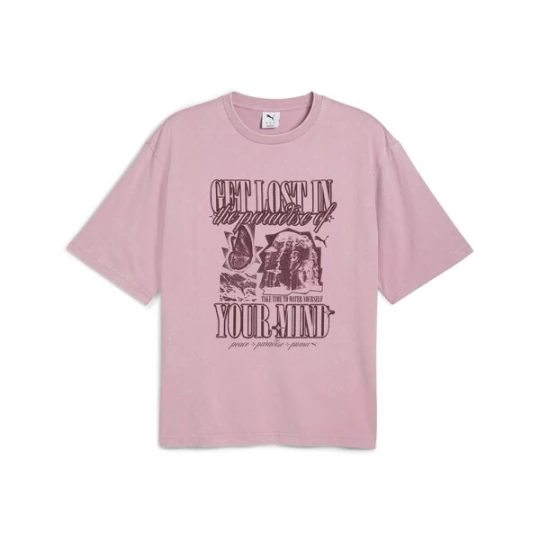 Foto van product PUMA Shirt rosa / zwart