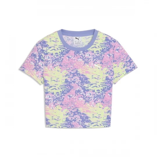 Foto van product PUMA Shirt sering / violetblauw / offwhite