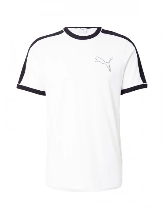 Foto van product PUMA Shirt 'T7 Love of The Cat Ringer' zwart / wit