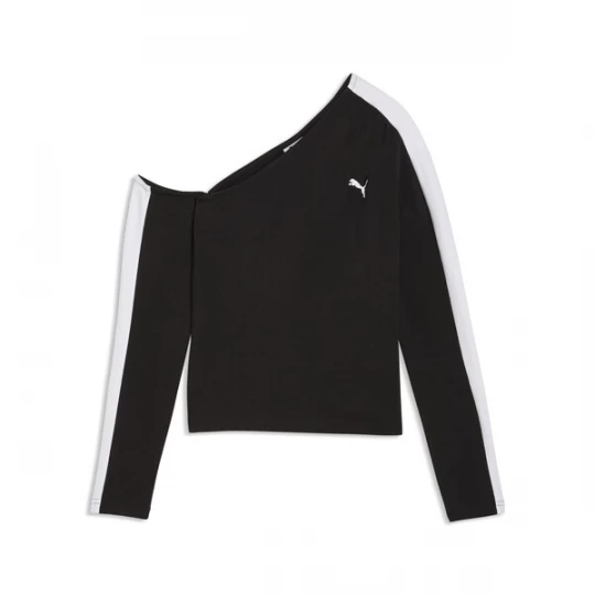 Foto van product PUMA Shirt 'T7' zwart / wit