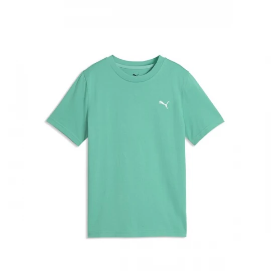 Foto van product PUMA Shirt 'Wardrobe Ess' lichtgroen / wit