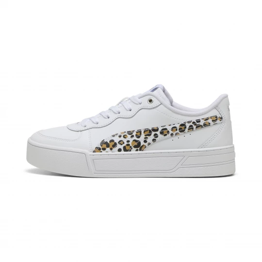 Foto van product PUMA Skye Leo sneakers voor Dames, Wit / Zilver