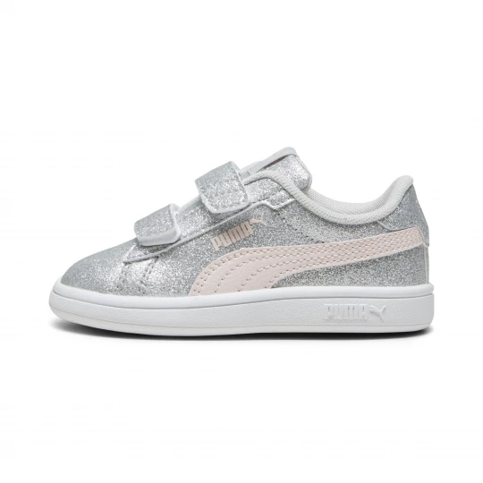 Foto van product PUMA Smash 3.0 Glitz Glam sneakers voor Dames, Roze / Grijs