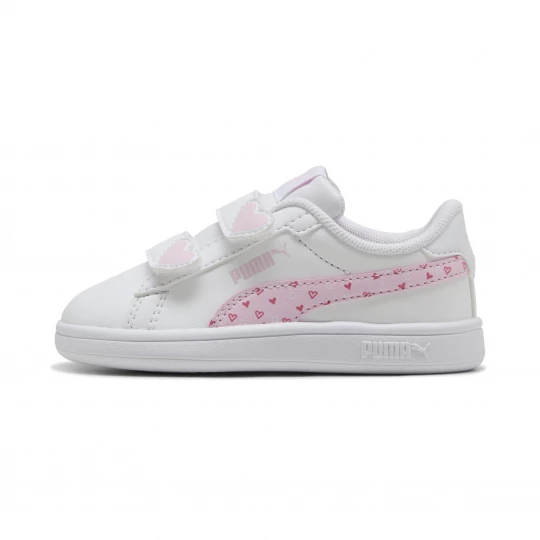 Foto van product PUMA Smash 3.0 Hearty sneakers voor Dames, Roze / Wit