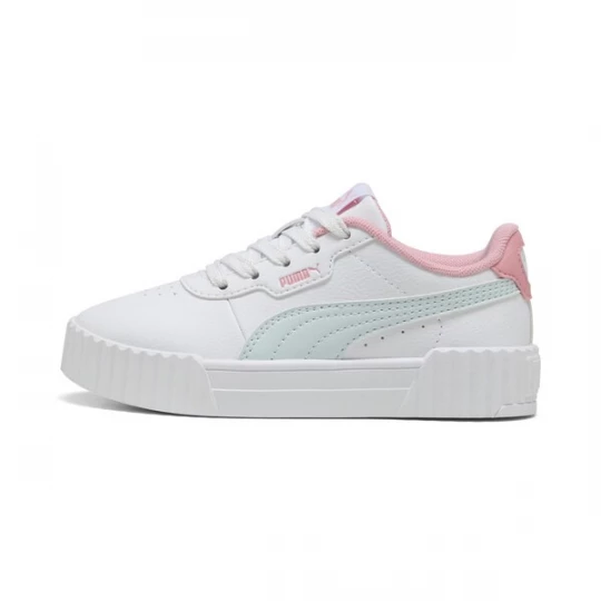 Foto van product PUMA Sneakers 'Carina 3.0' lichtgroen / oudroze / wit