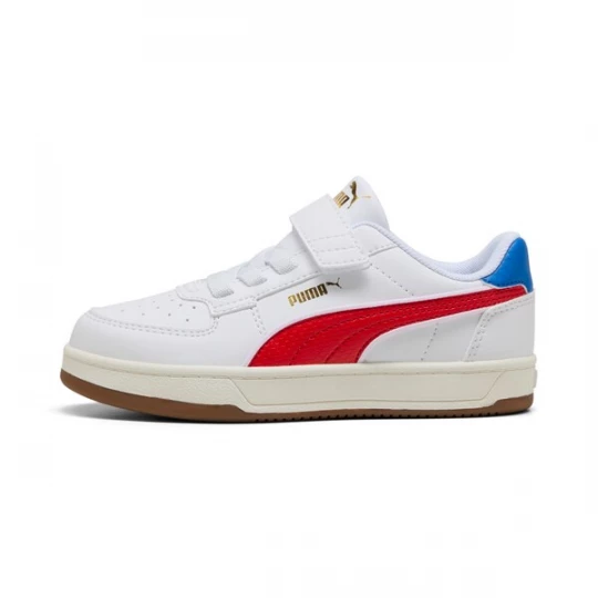 Foto van product PUMA Sneakers 'Caven 2.0 Retro' blauw / goud / vuurrood / wit