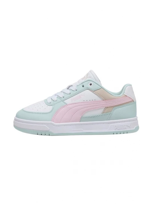 Foto van product PUMA Sneakers 'Caven III' lichtbruin / lichtgroen / rosa / wit