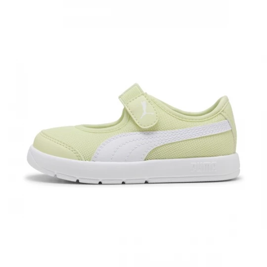 Foto van product PUMA Sneakers 'Courtflex v3' lichtgroen / wit