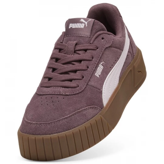 Foto van product PUMA Sneakers laag 'Carina Mia' chocoladebruin / wit