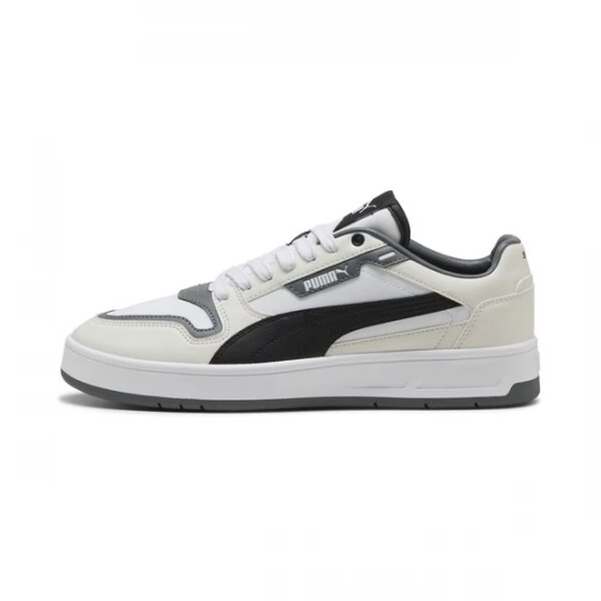 Foto van product PUMA Sneakers laag 'Court Classic Street' lichtgrijs / zwart / wit