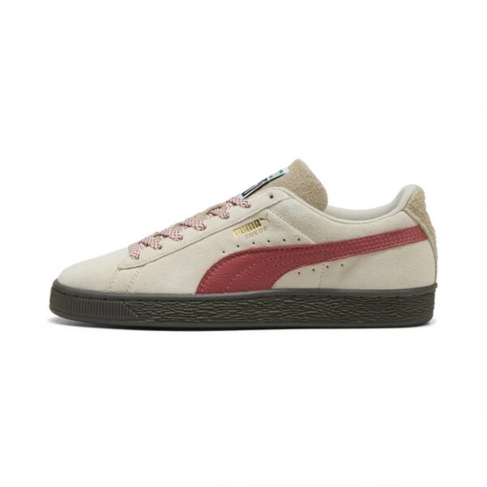 Foto van product PUMA Sneakers laag 'Fuzzy' lichtbeige / rood