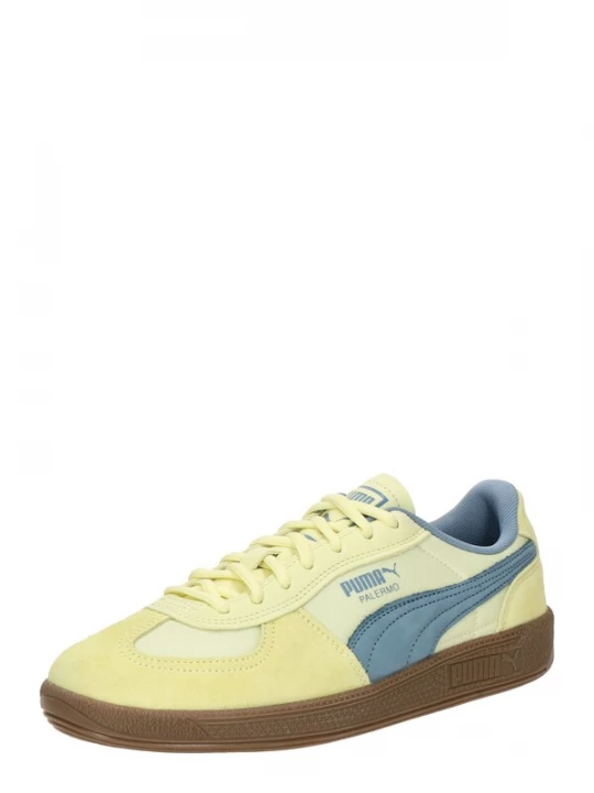 Foto van product PUMA Sneakers laag 'Palermo Pop' opaal / limoen / pasteelgeel