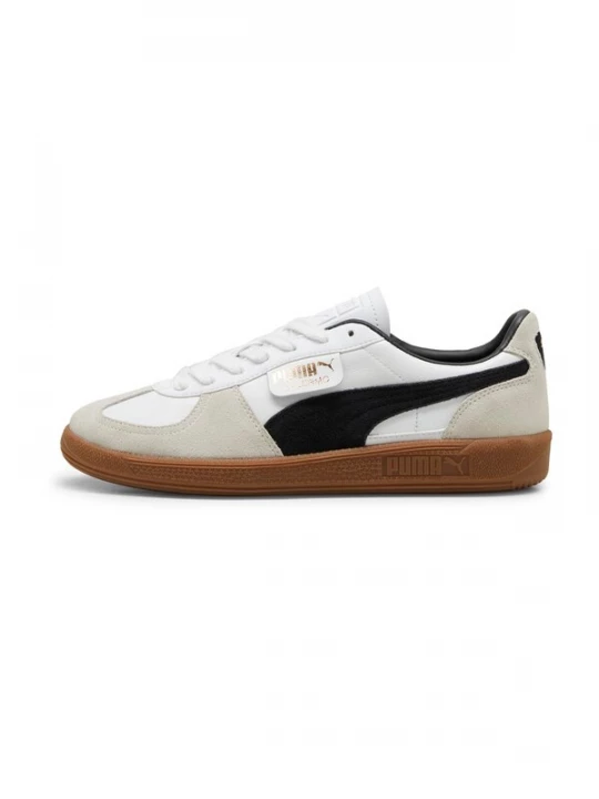 Foto van product PUMA Sneakers laag 'Palermo' taupe / goud / zwart / wit