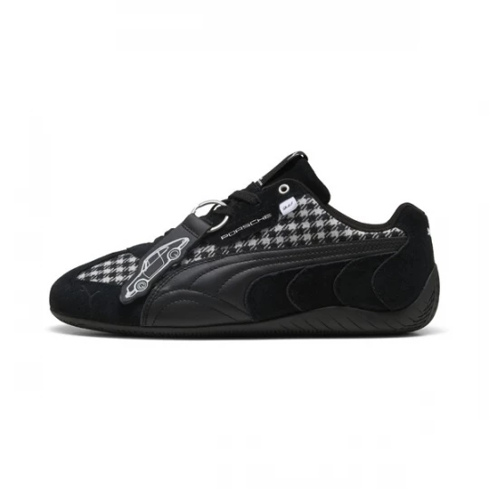 Foto van product PUMA Sneakers laag 'Porsche Legacy Speedcat Pepita' zwart / wit