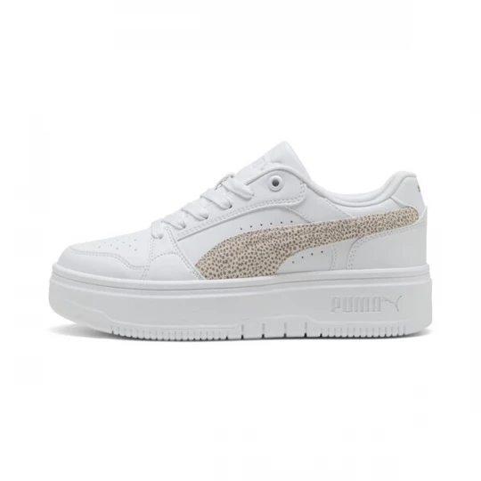 Foto van product PUMA Sneakers laag 'Rebound' ecru / bruin / wit