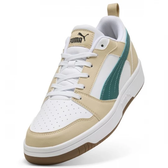 Foto van product PUMA Sneakers laag 'Rebound V6' beige / donkergroen / wit