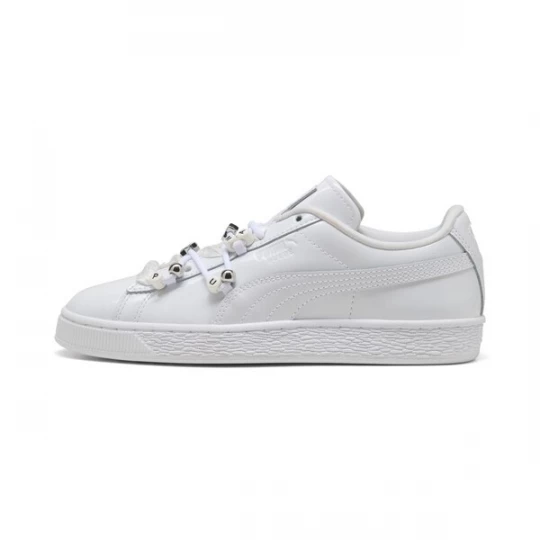 Foto van product PUMA Sneakers laag 'Suede Bloom Patent' offwhite