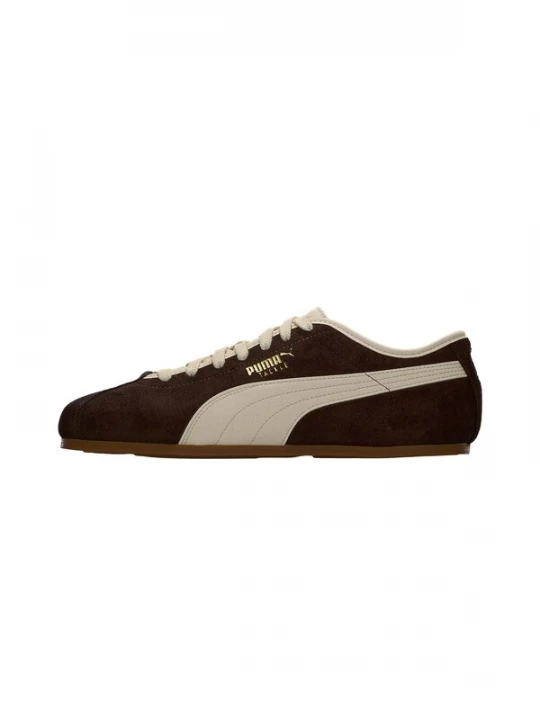 Foto van product PUMA Sneakers laag 'Tackle' lichtbeige / chocoladebruin