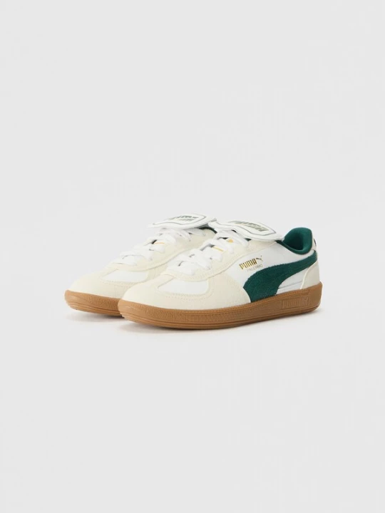 Foto van product PUMA Sneakers 'Palermo' goud / smaragd / wit