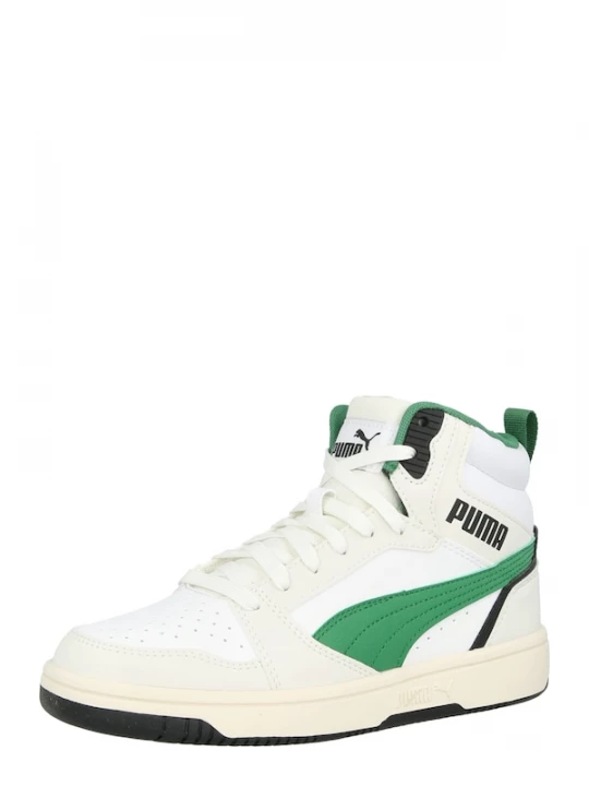 Foto van product PUMA Sneakers 'Rebound V6' lichtgrijs / groen / zwart / wit