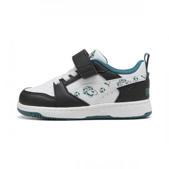 Foto van product PUMA Sneakers 'Rebound V6' smaragd / zwart / wit
